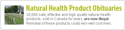 Natural Health Product Obituaries